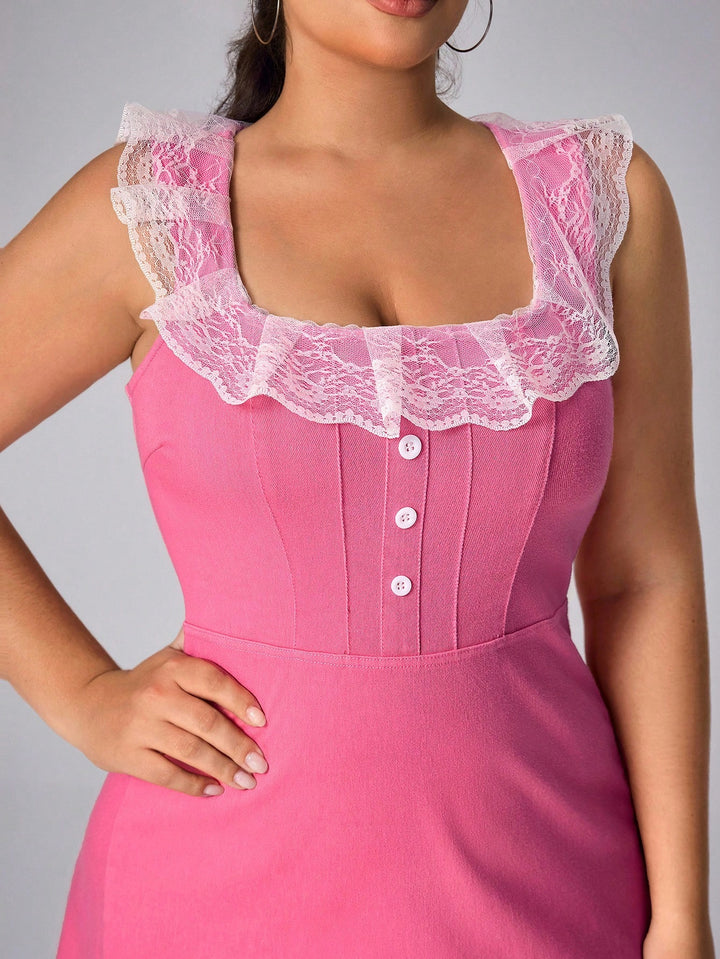 SHEIN mini ruha, rózsaszín