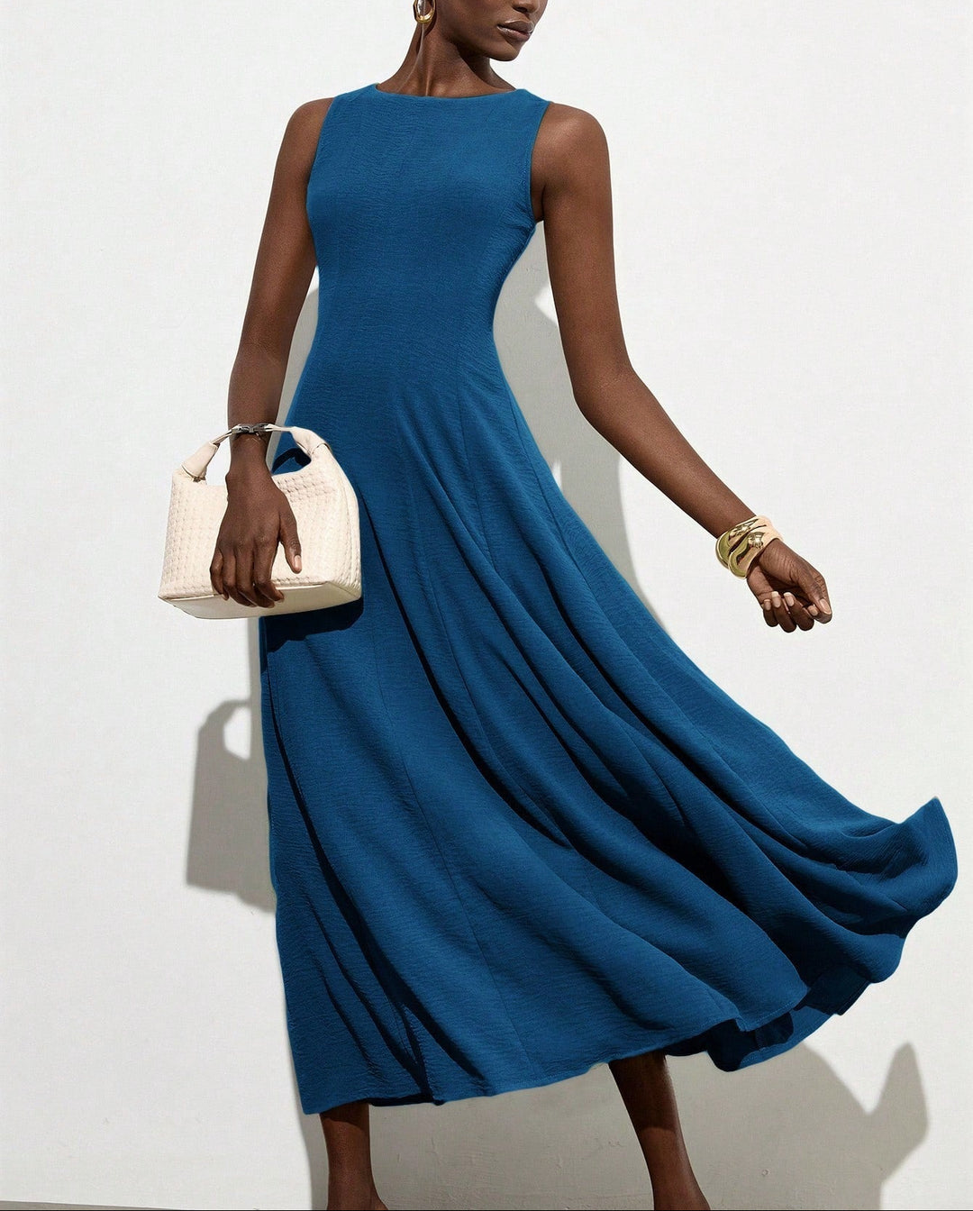 Rochie maxi SHEIN, albastru