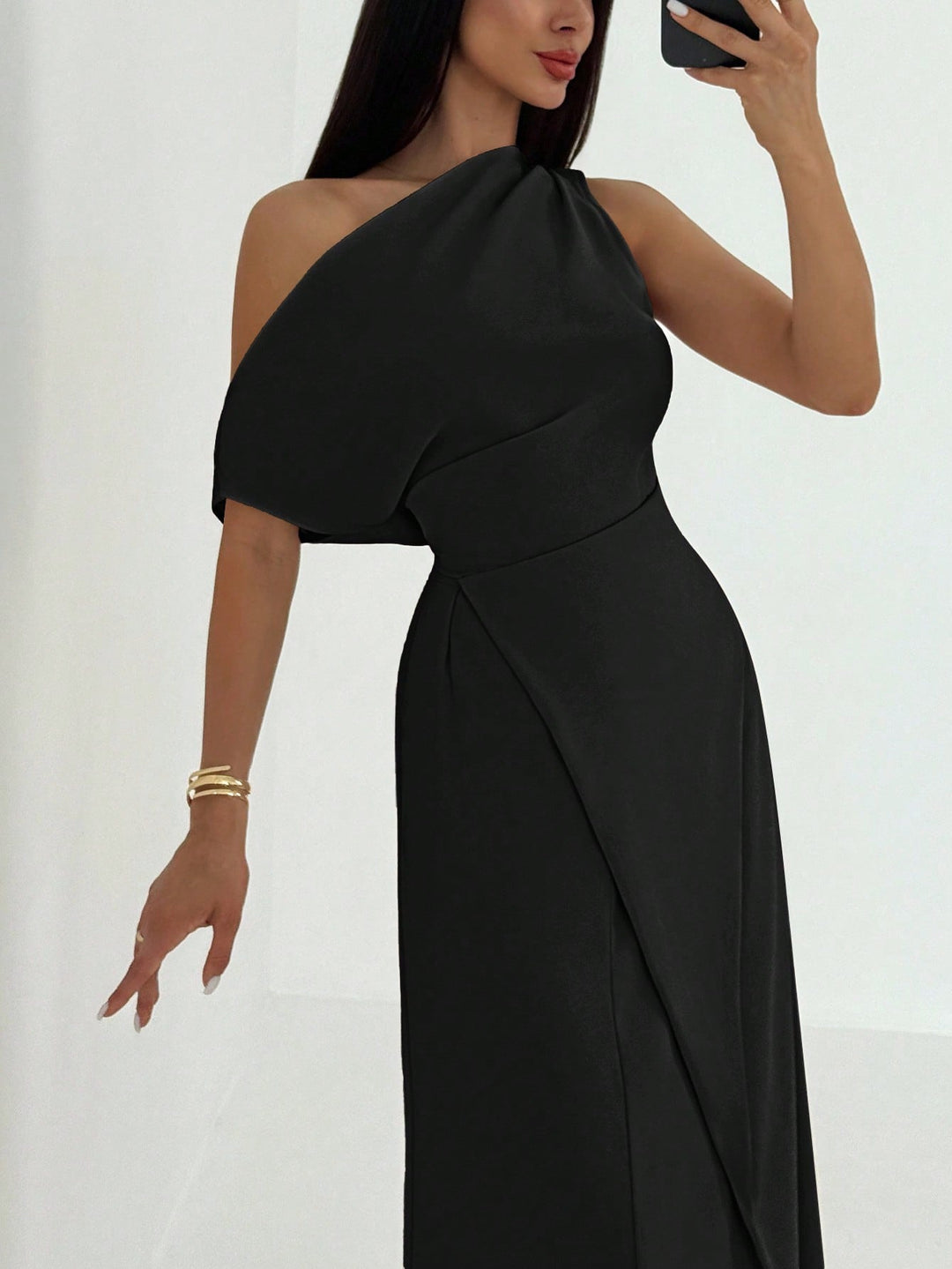 Rochie maxi SHEIN, negru