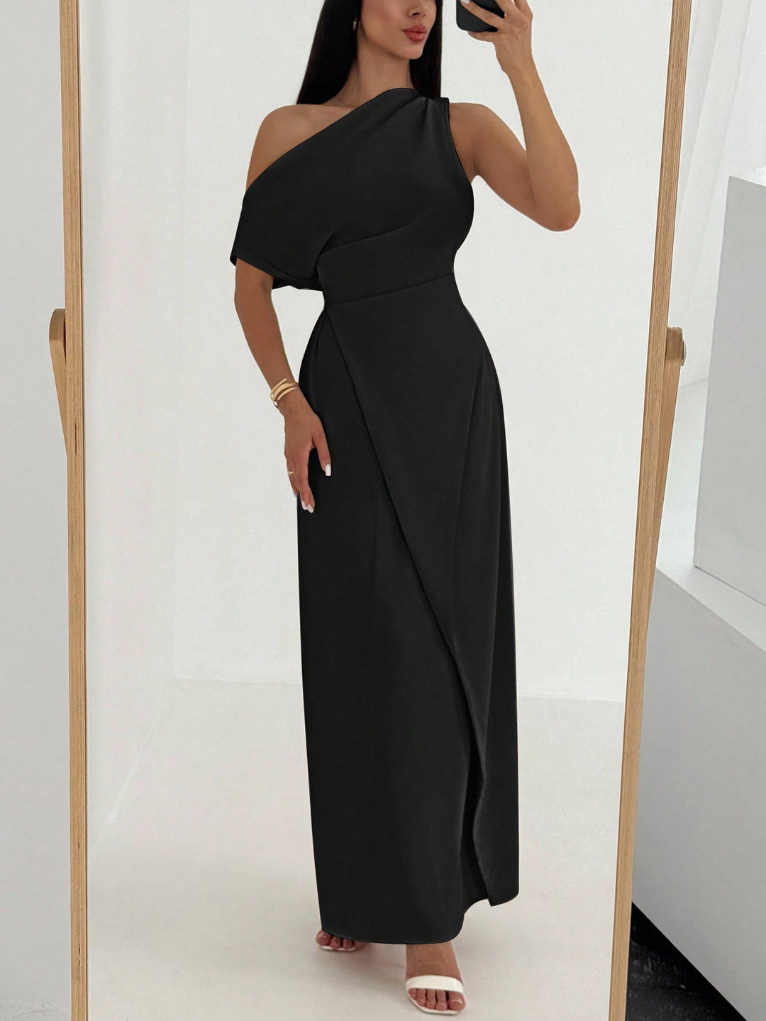 Rochie maxi SHEIN, negru