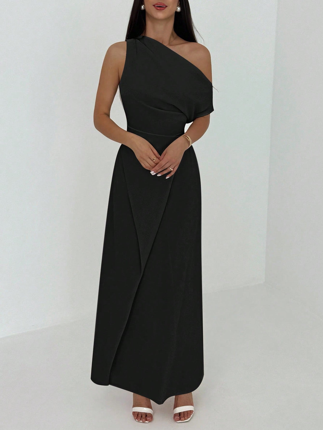 Rochie maxi SHEIN, negru