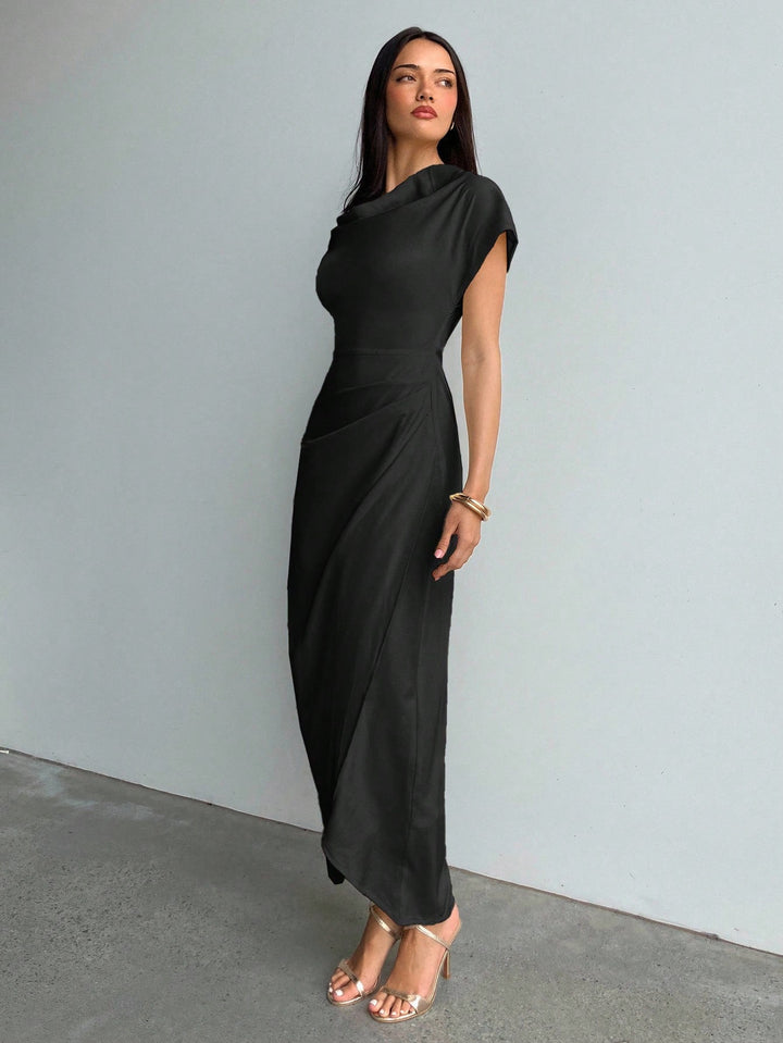 SHEIN Maxi Dress, Black