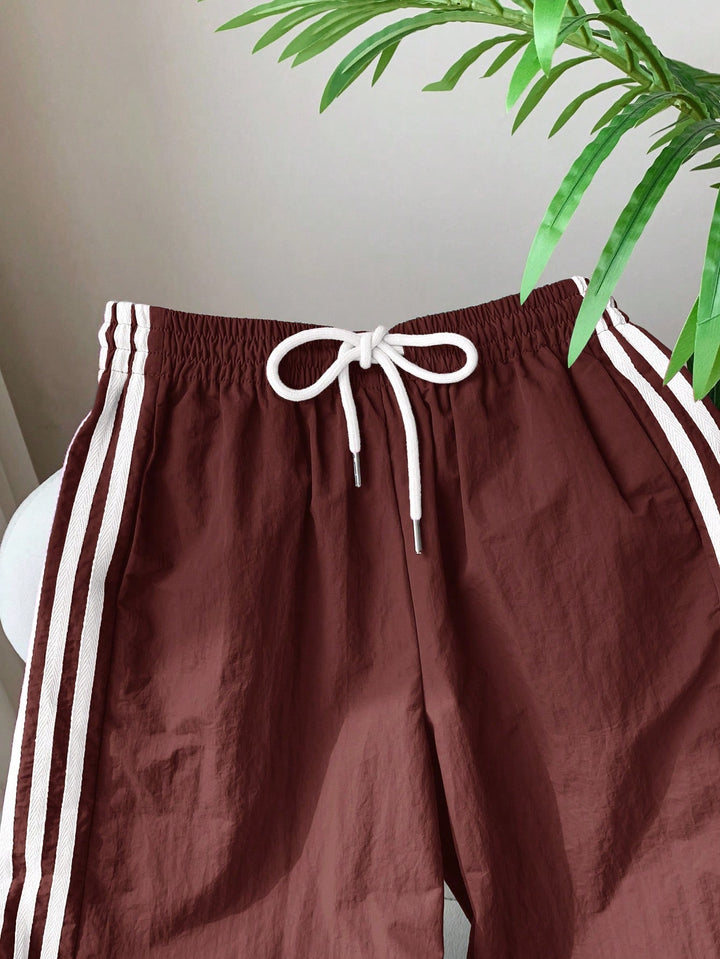 Pantaloni SHEIN, vișiniu