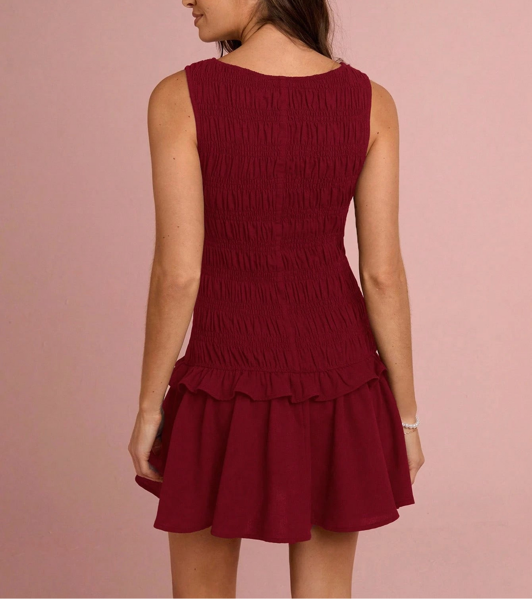Rochie mini SHEIN, vișiniu