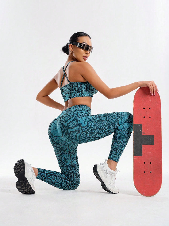 Compleu sport SHEIN, albastru
