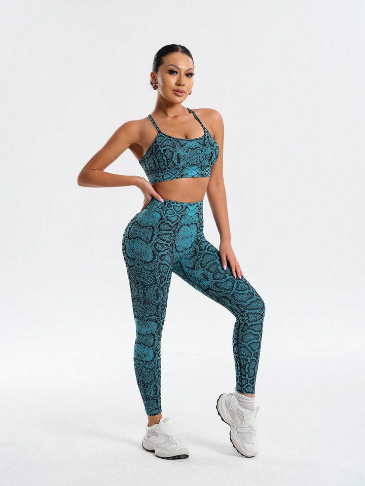 Compleu sport SHEIN, albastru