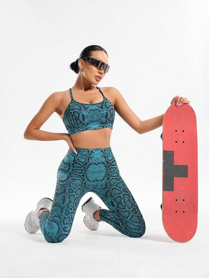 Compleu sport SHEIN, albastru