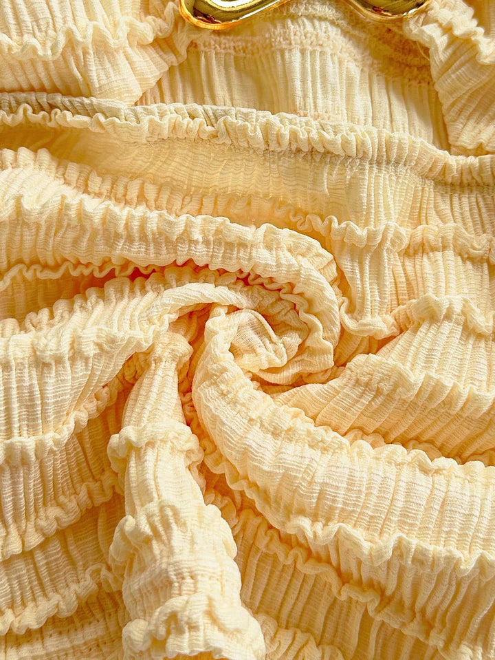 Top SHEIN, galben