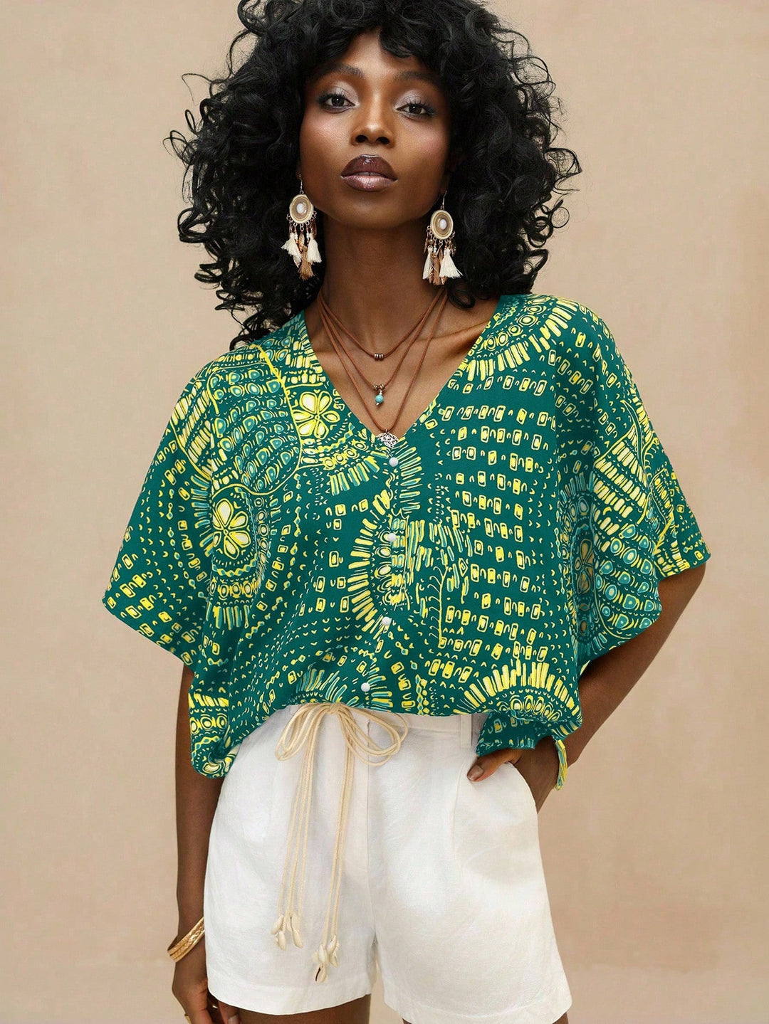 Bluza SHEIN, verde