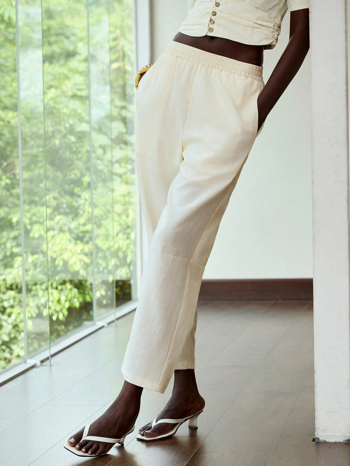 Pantaloni SHEIN, bej