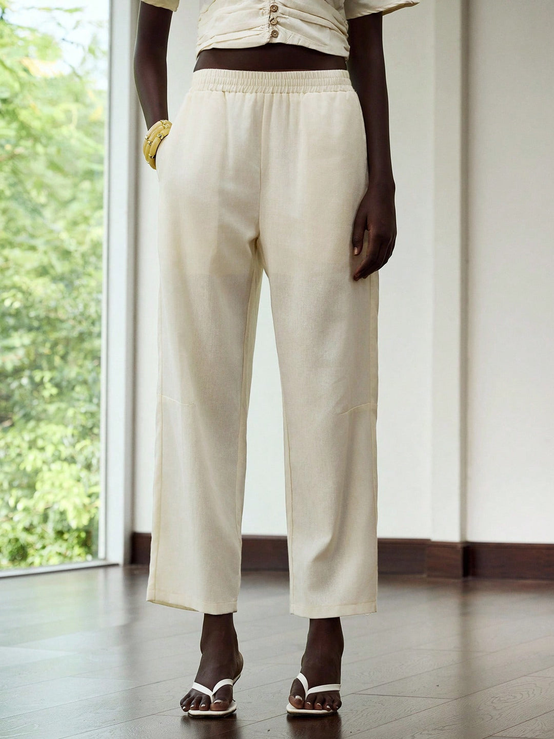 Pantaloni SHEIN, bej