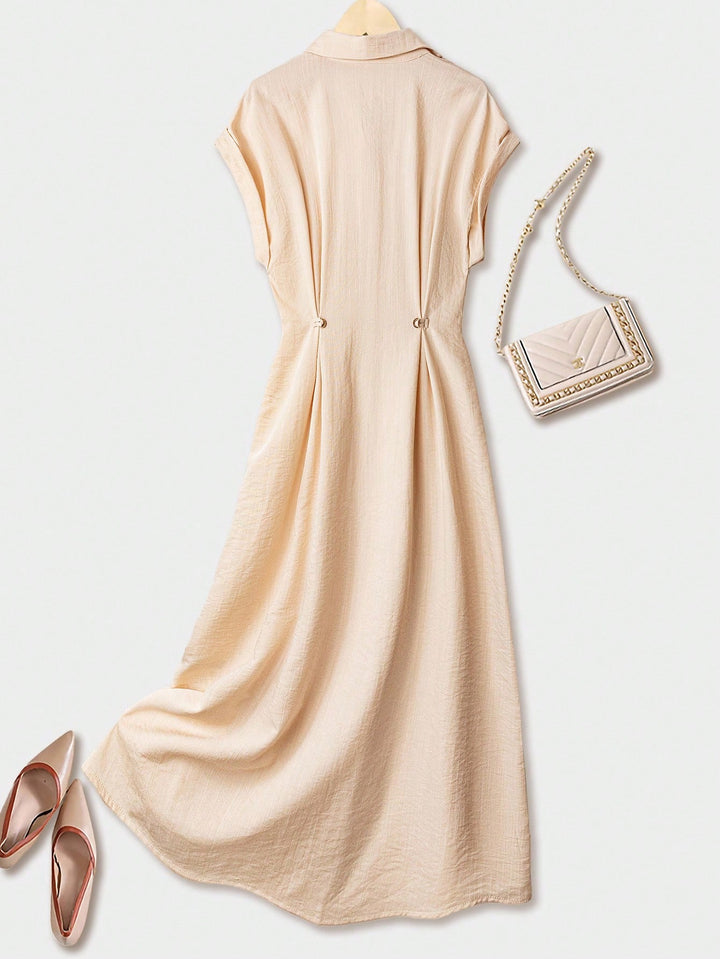 Rochie maxi SHEIN, kaki