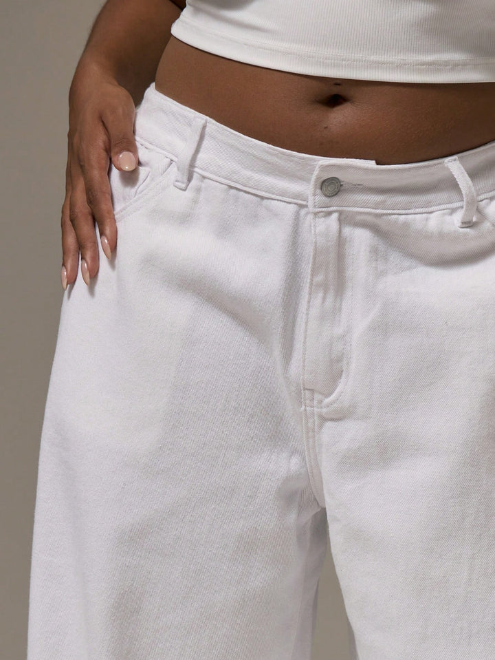 Jeans SHEIN, fehér