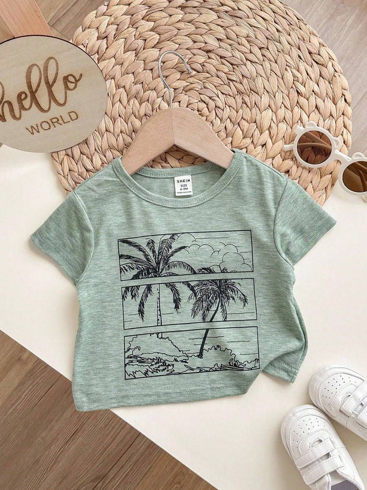 Tricou SHEIN, verde