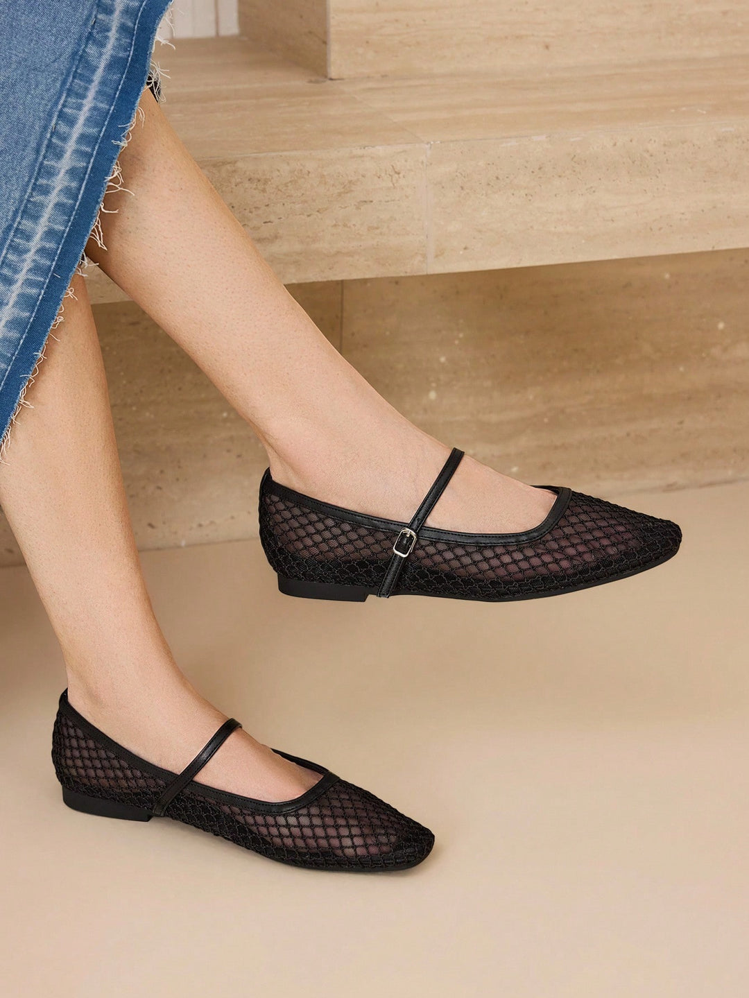 Balerini SHEIN, negru
