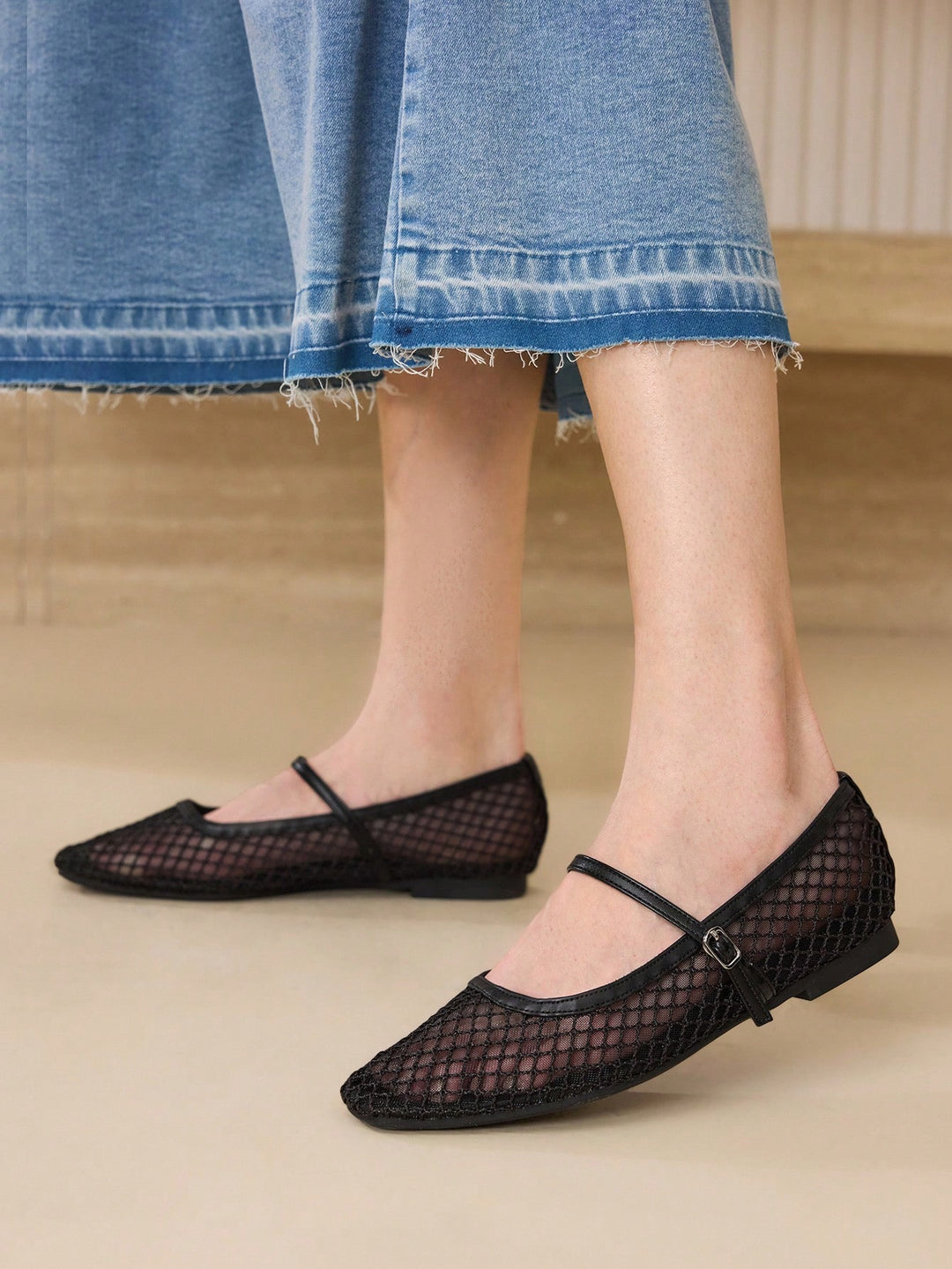 Balerini SHEIN, negru