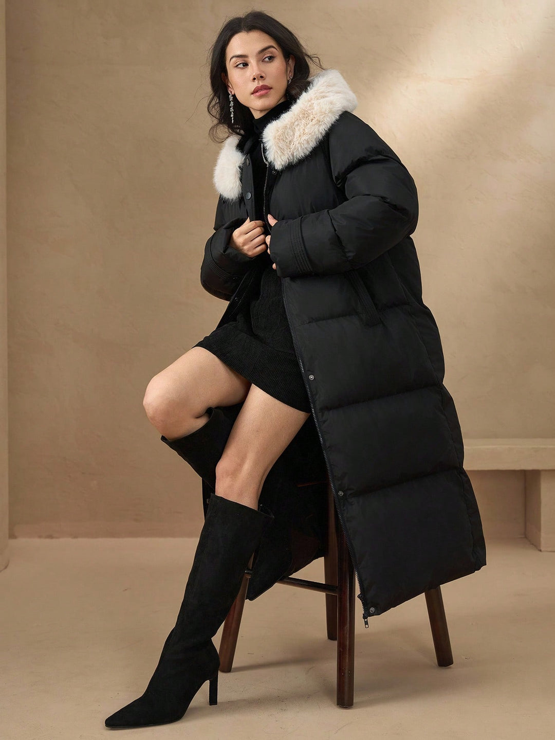 Palton SHEIN, negru