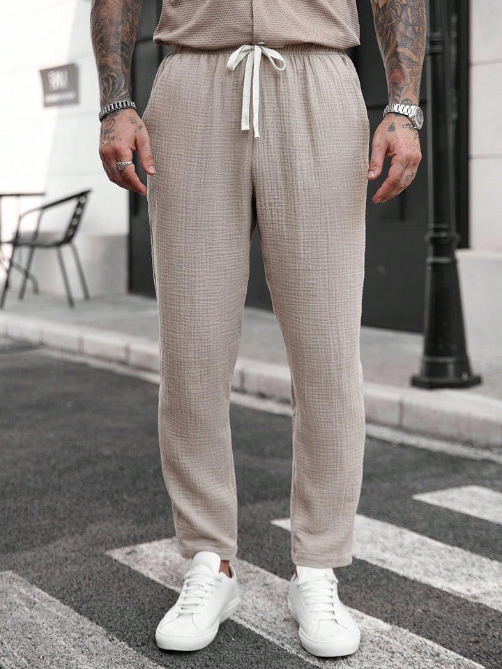 Pantaloni SHEIN, maro