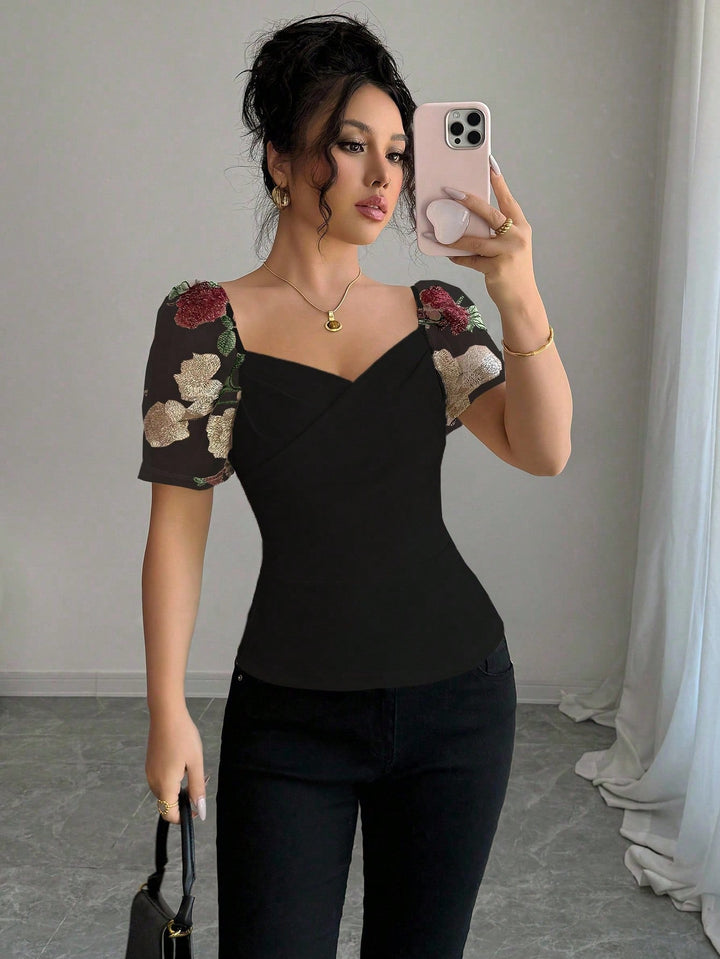 Bluza SHEIN, negru