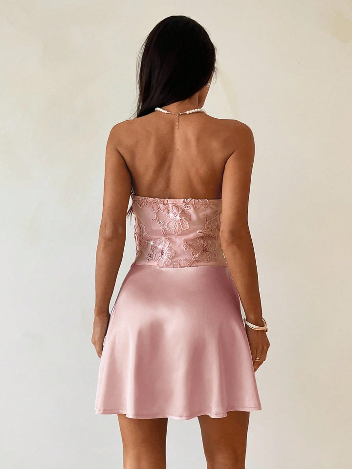 Rochie mini SHEIN, roz