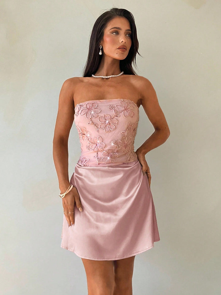 Rochie mini SHEIN, roz