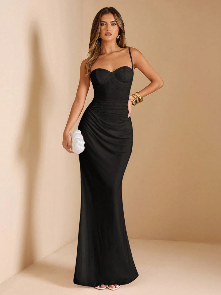 Rochie maxi SHEIN, negru
