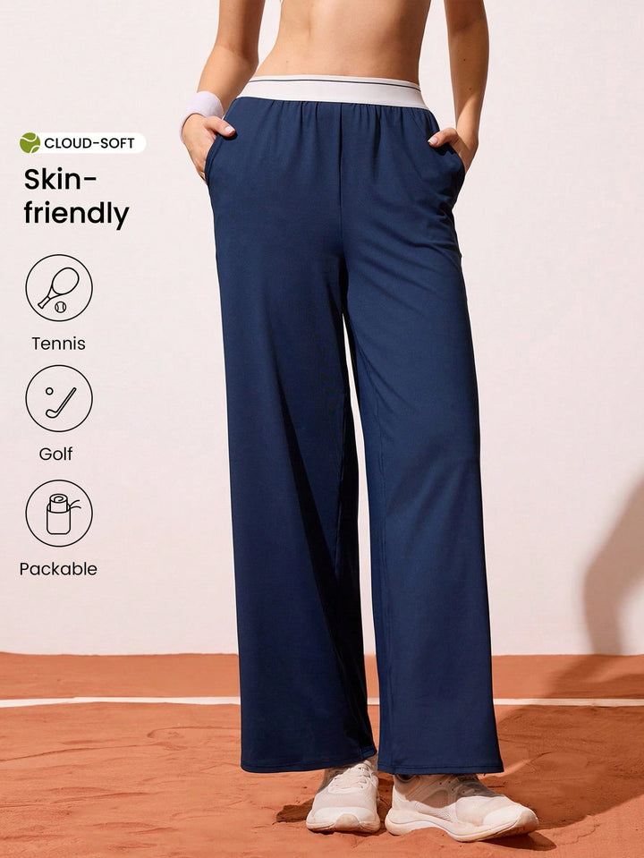 Pantaloni SHEIN, albastru