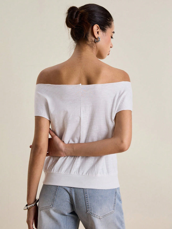 Top SHEIN, alb