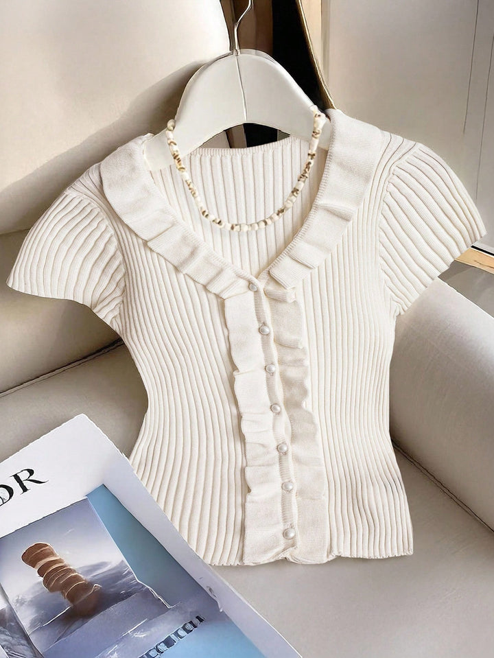 Cardigan SHEIN, alb