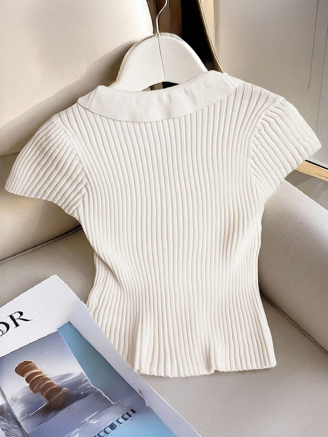 Cardigan SHEIN, alb