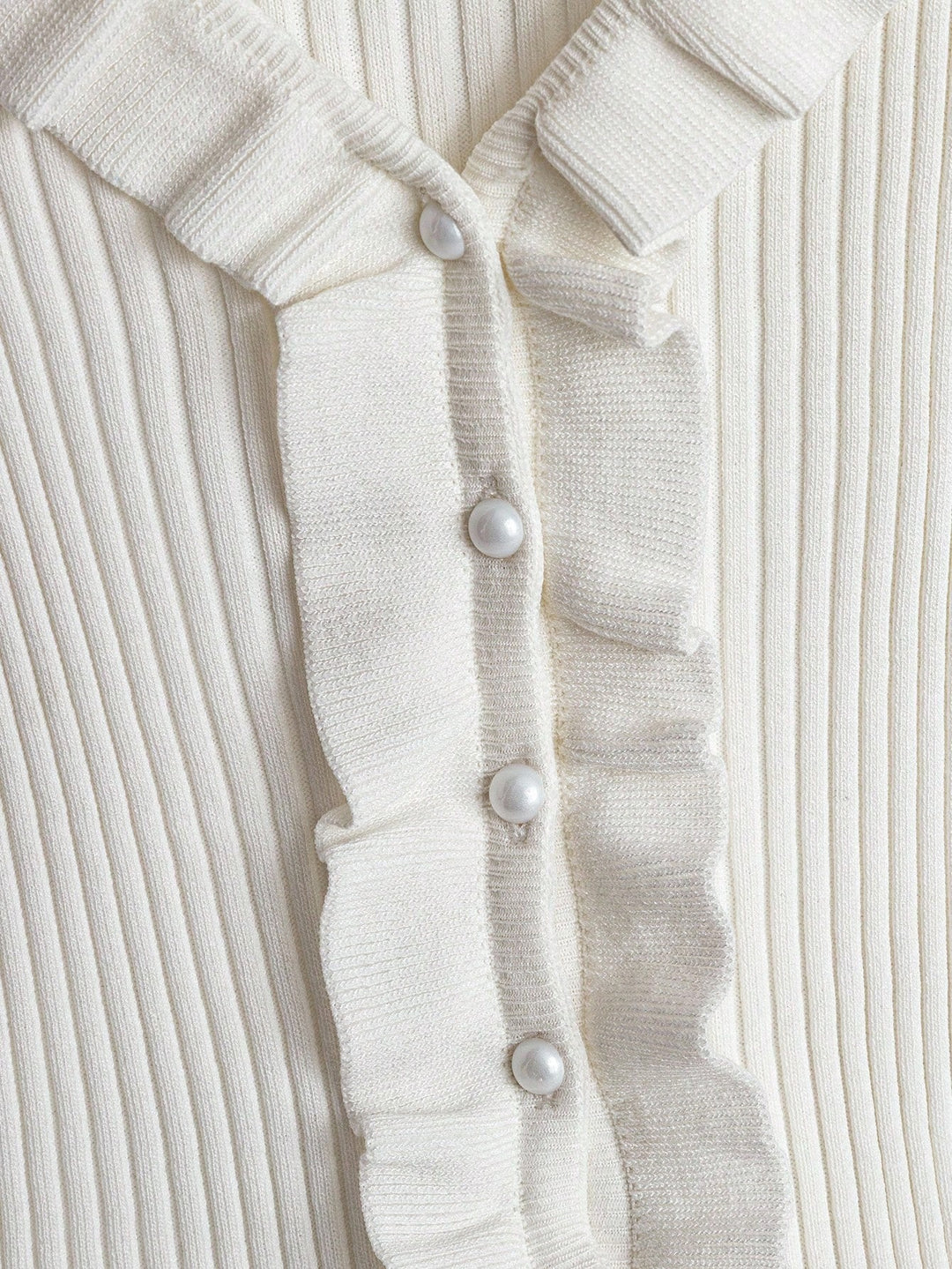Cardigan SHEIN, alb