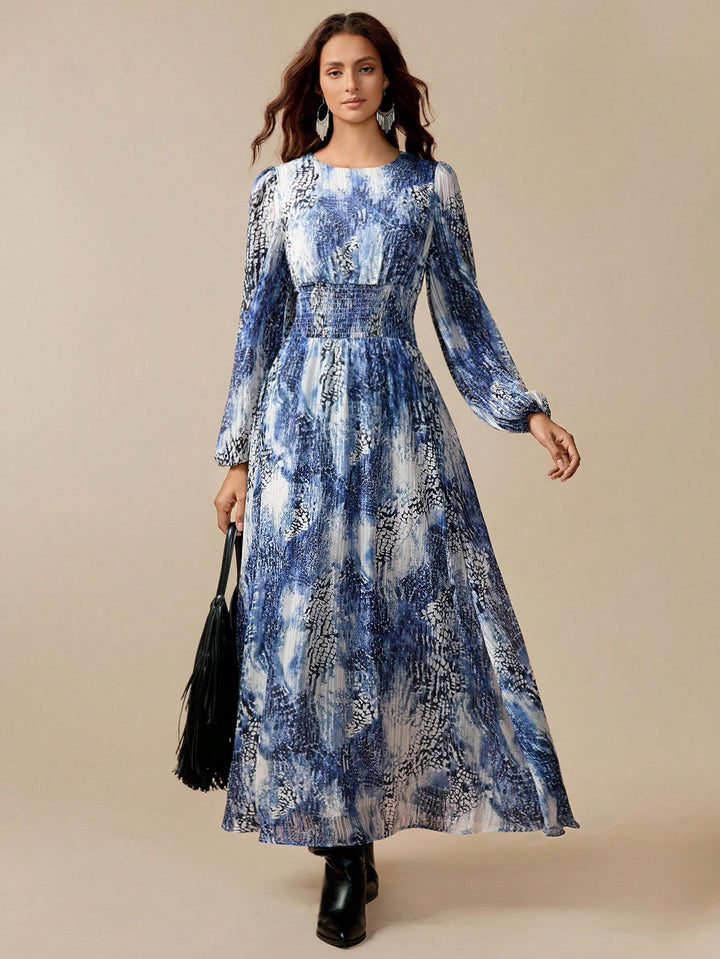 Rochie maxi SHEIN, albastru
