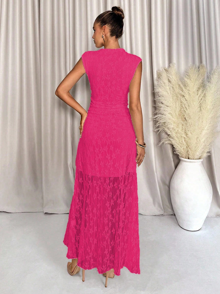 Rochie maxi SHEIN, roz