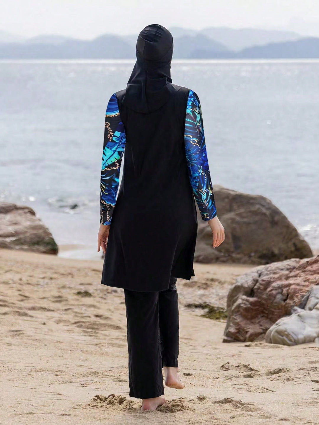 Costum de baie SHEIN, negru