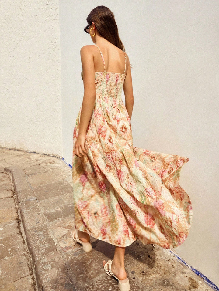 Rochie maxi SHEIN, galben