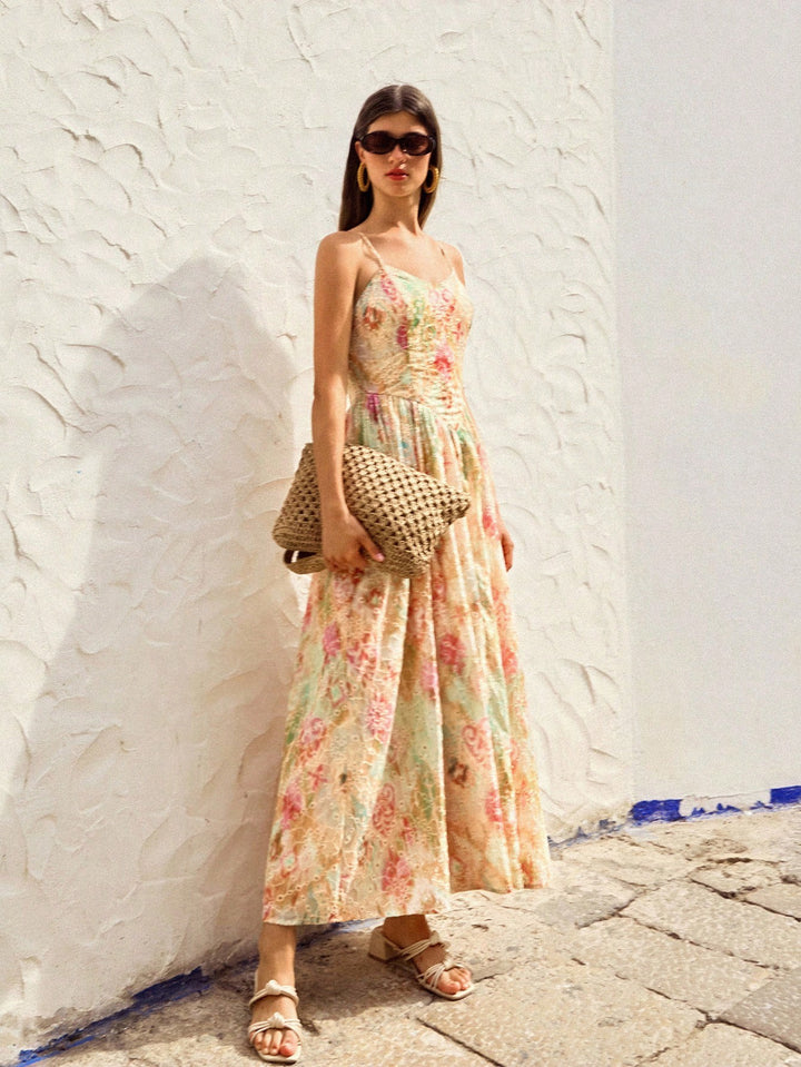 Rochie maxi SHEIN, galben