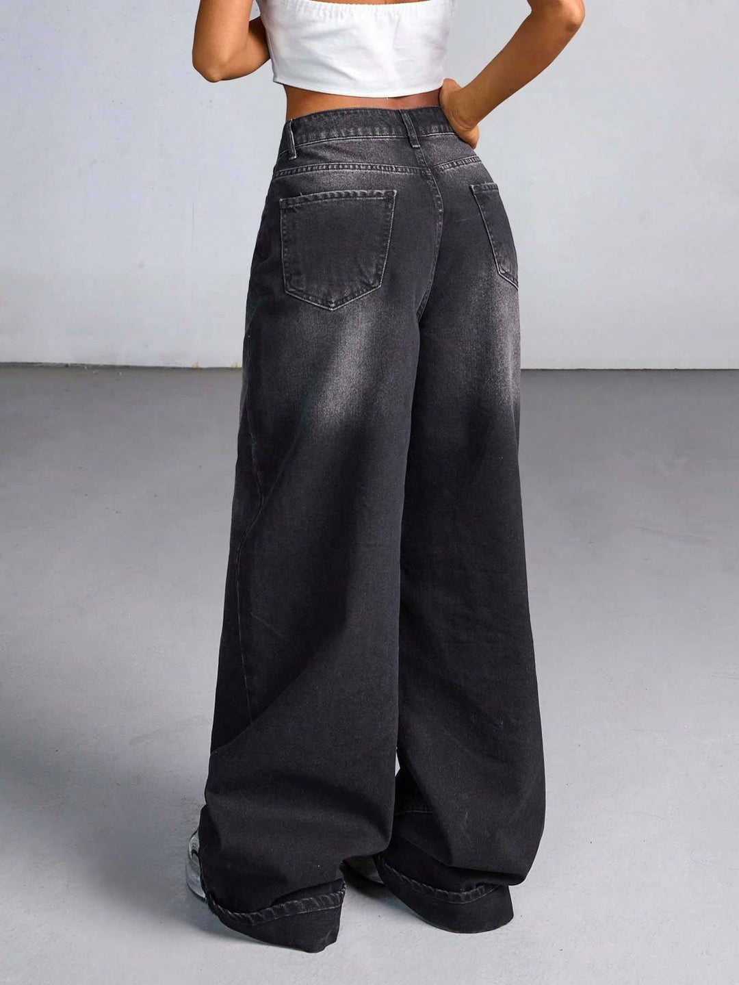 Jeans SHEIN, gri