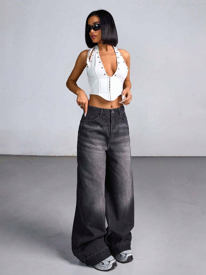 Jeans SHEIN, gri