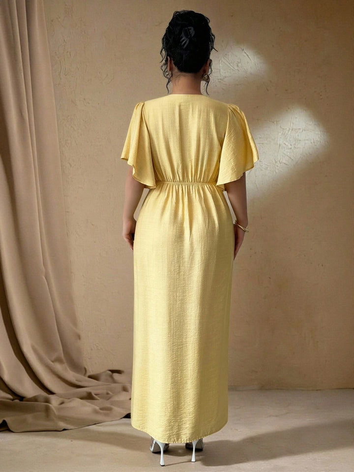 Rochie maxi SHEIN, galben