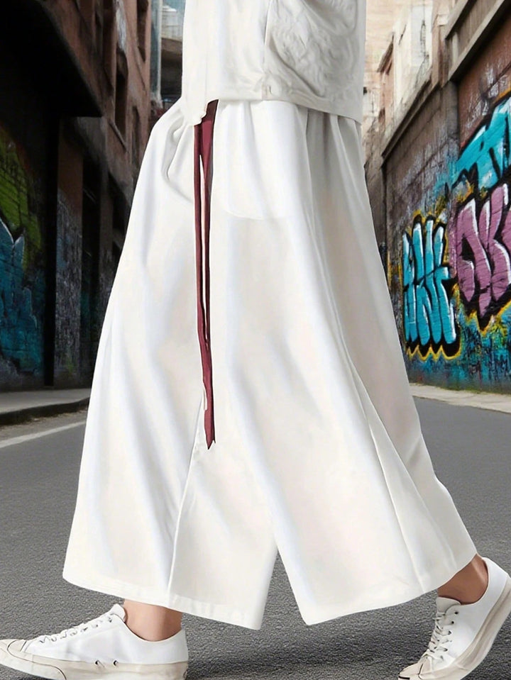 Pantaloni SHEIN, alb