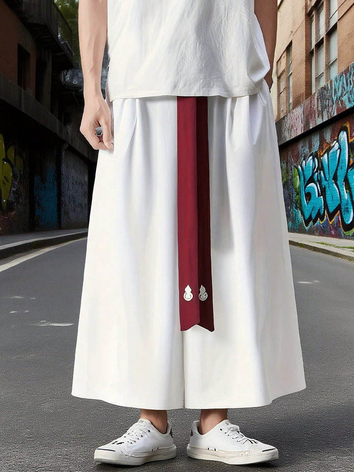 Pantaloni SHEIN, alb
