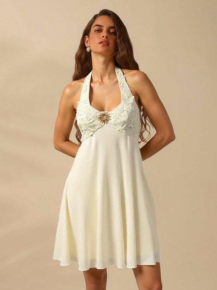 Rochie scurtă SHEIN, portocaliu