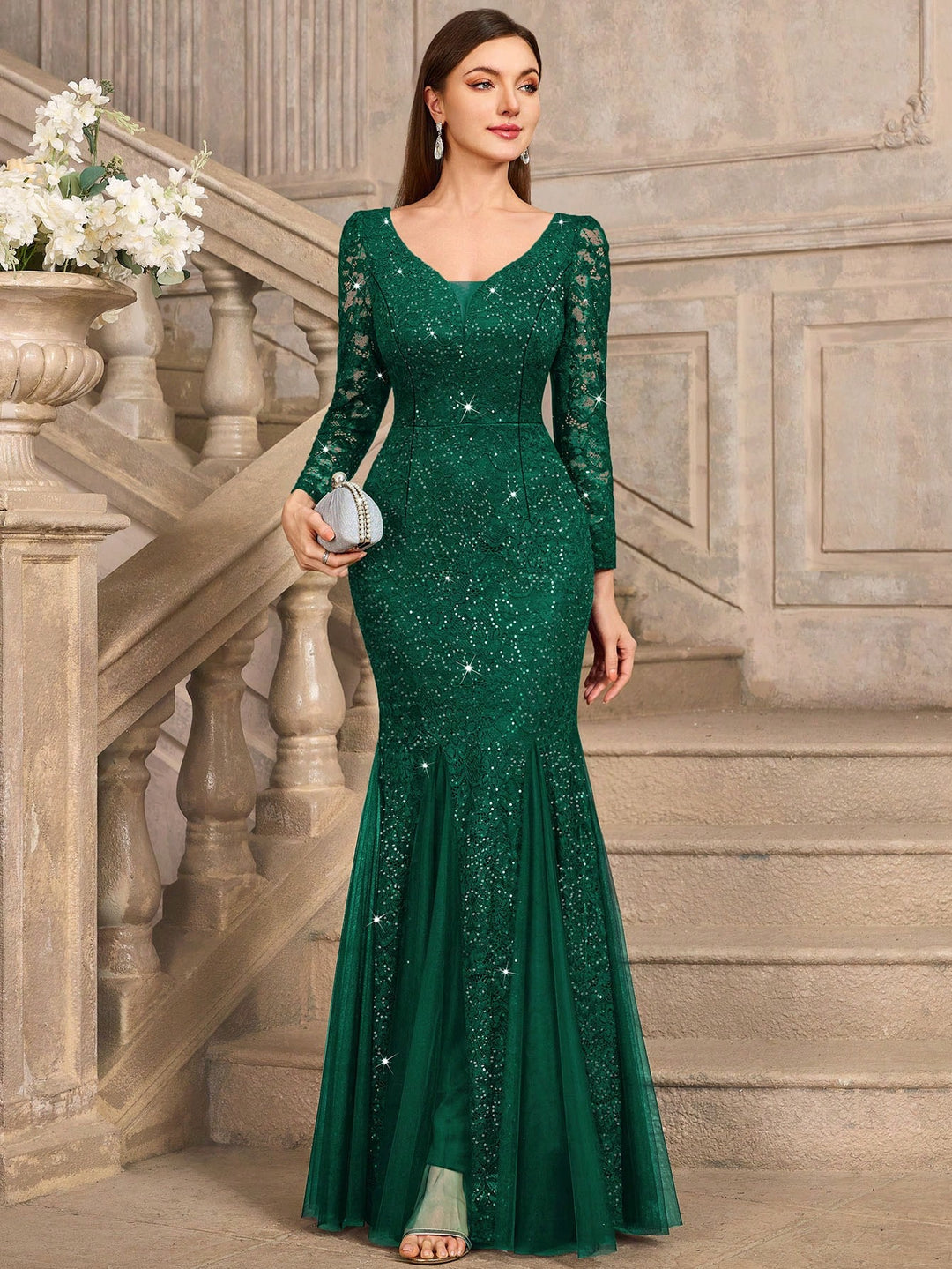 Rochie SHEIN, verde