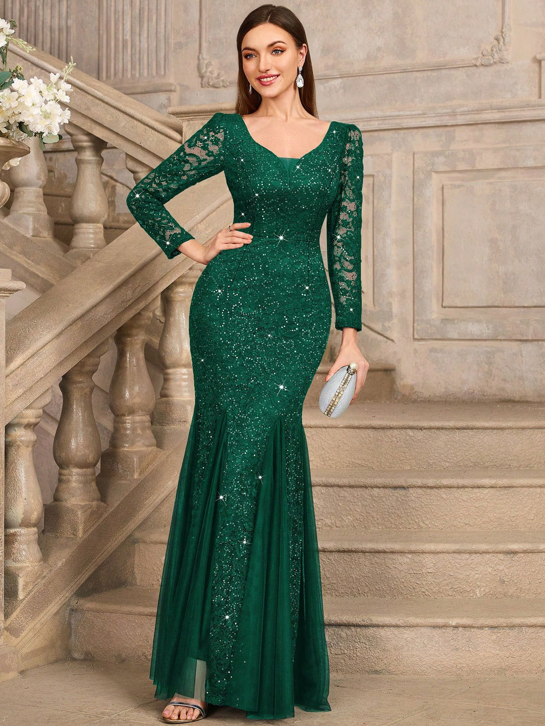 Rochie SHEIN, verde