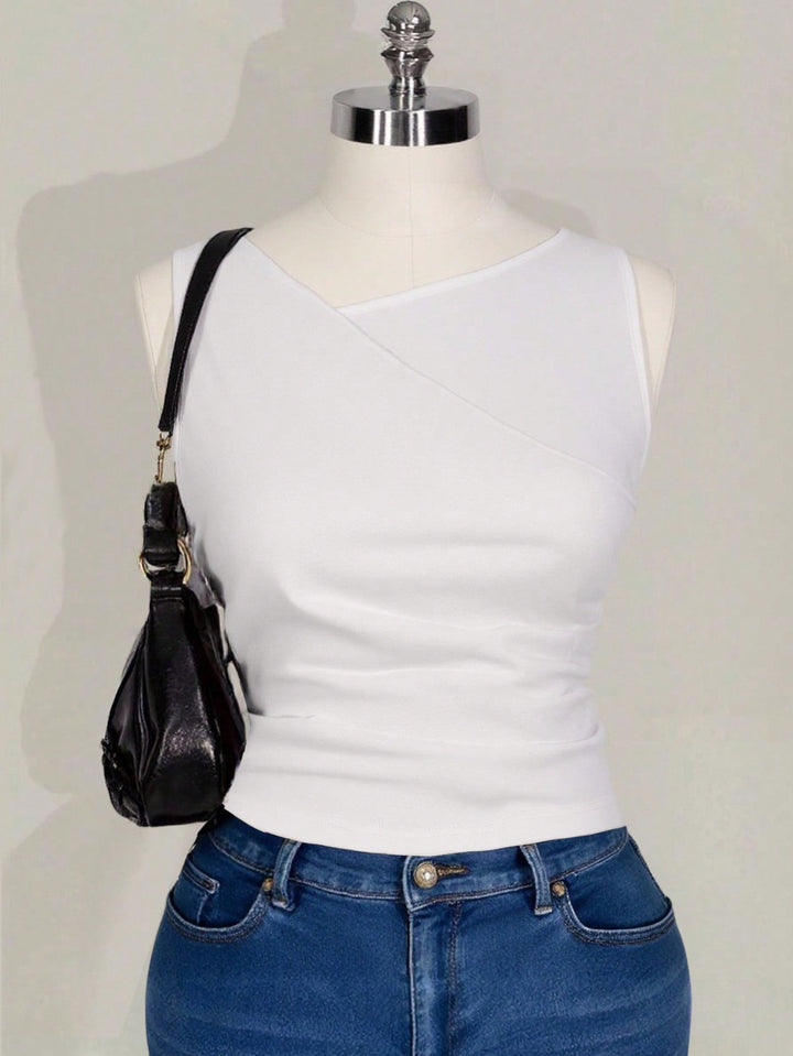 Top SHEIN, alb