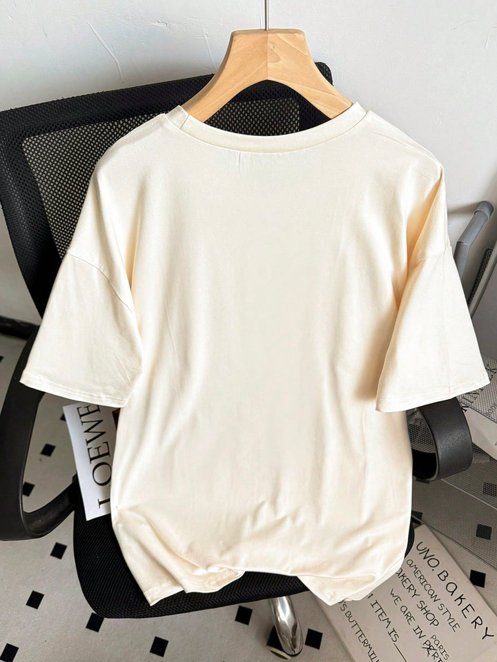 Tricou SHEIN, portocaliu