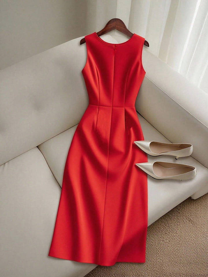 Rochie maxi SHEIN, roșu