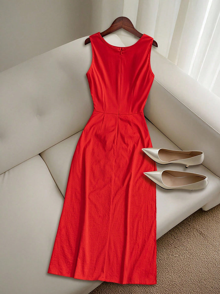 Rochie maxi SHEIN, roșu