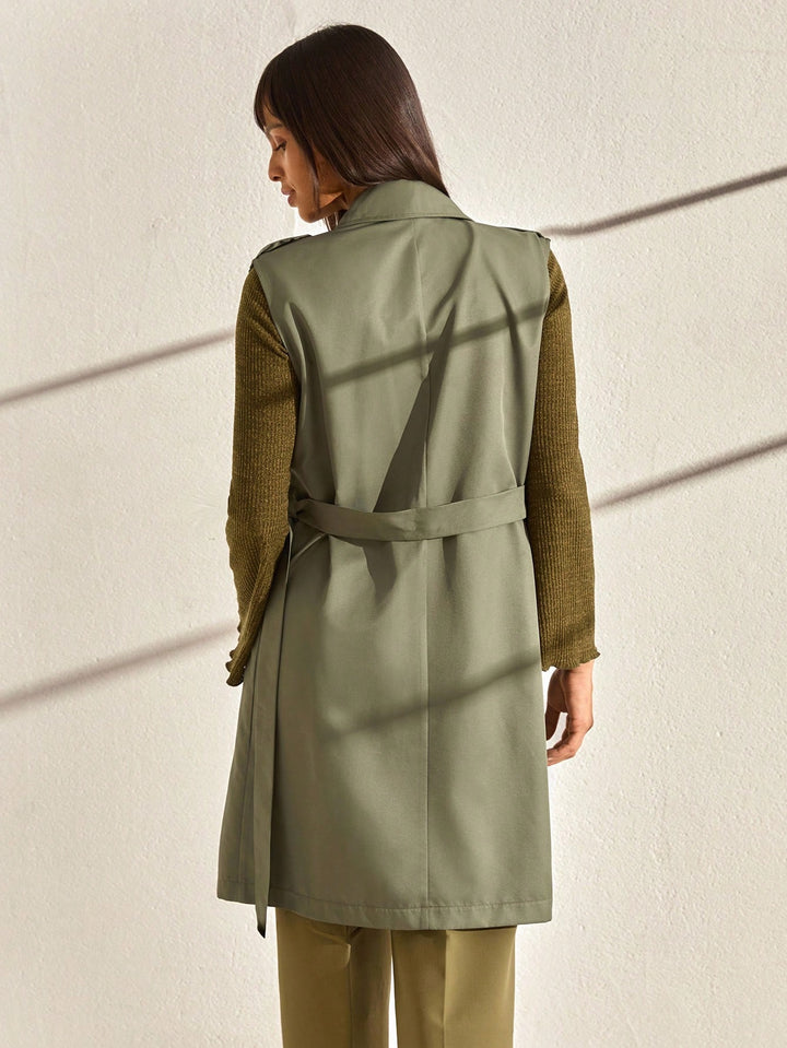 Trench SHEIN, verde