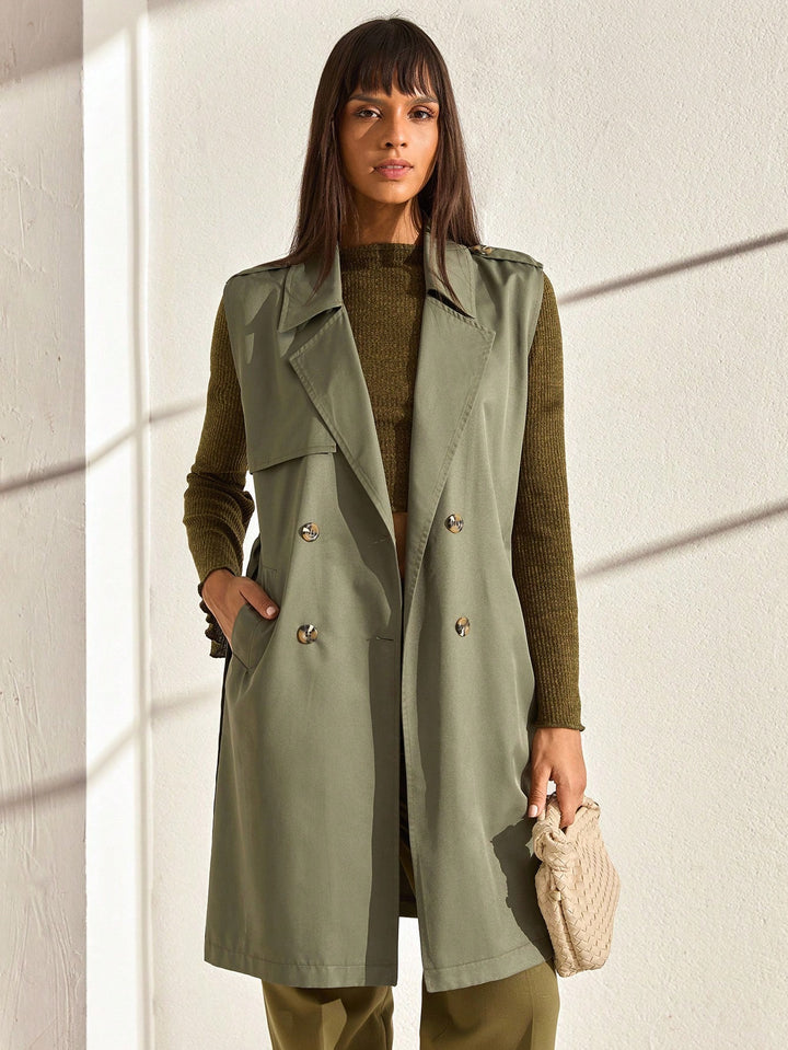 Trench SHEIN, verde